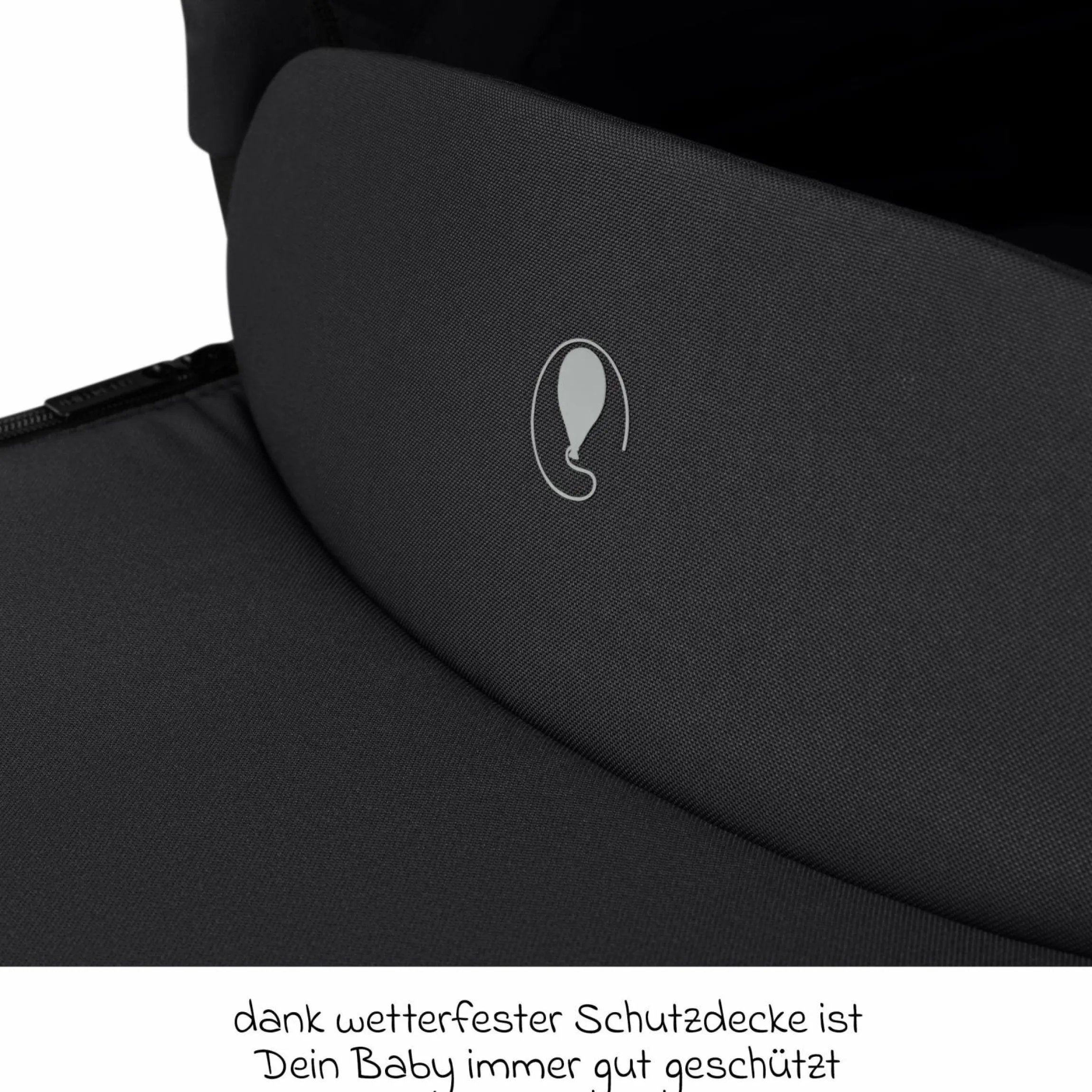 Kombi-Kinderwagen Salsa 5 Air inkl. Babywanne & Sportsitz - Pure - Coal - Kollektion 2025