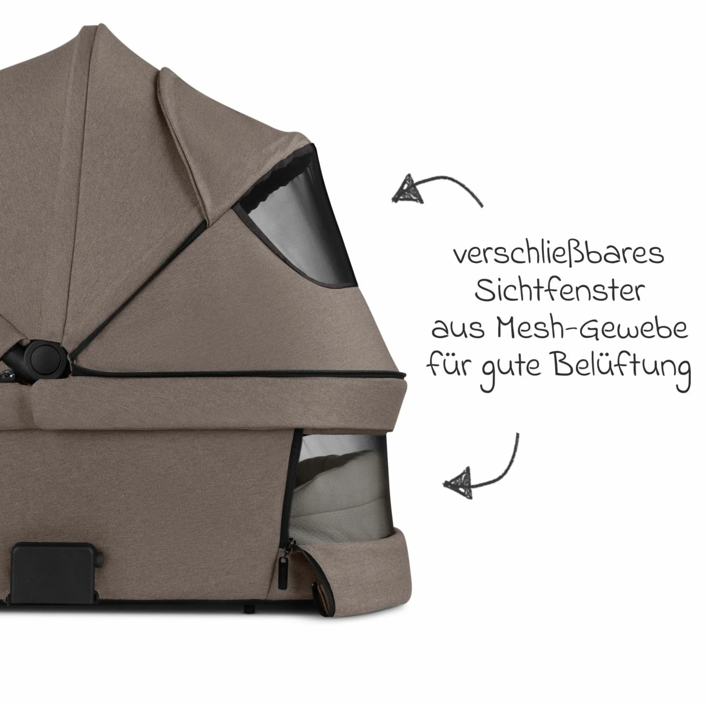 Kombi-Kinderwagen Salsa 5 Air inkl. Babywanne & Sportsitz - Pure - Nature - Kollektion 2025