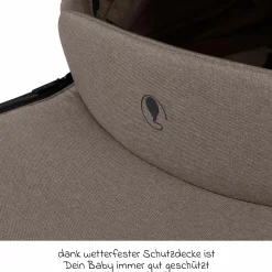 Kombi-Kinderwagen Salsa 5 Air inkl. Babywanne & Sportsitz - Pure - Nature - Kollektion 2025