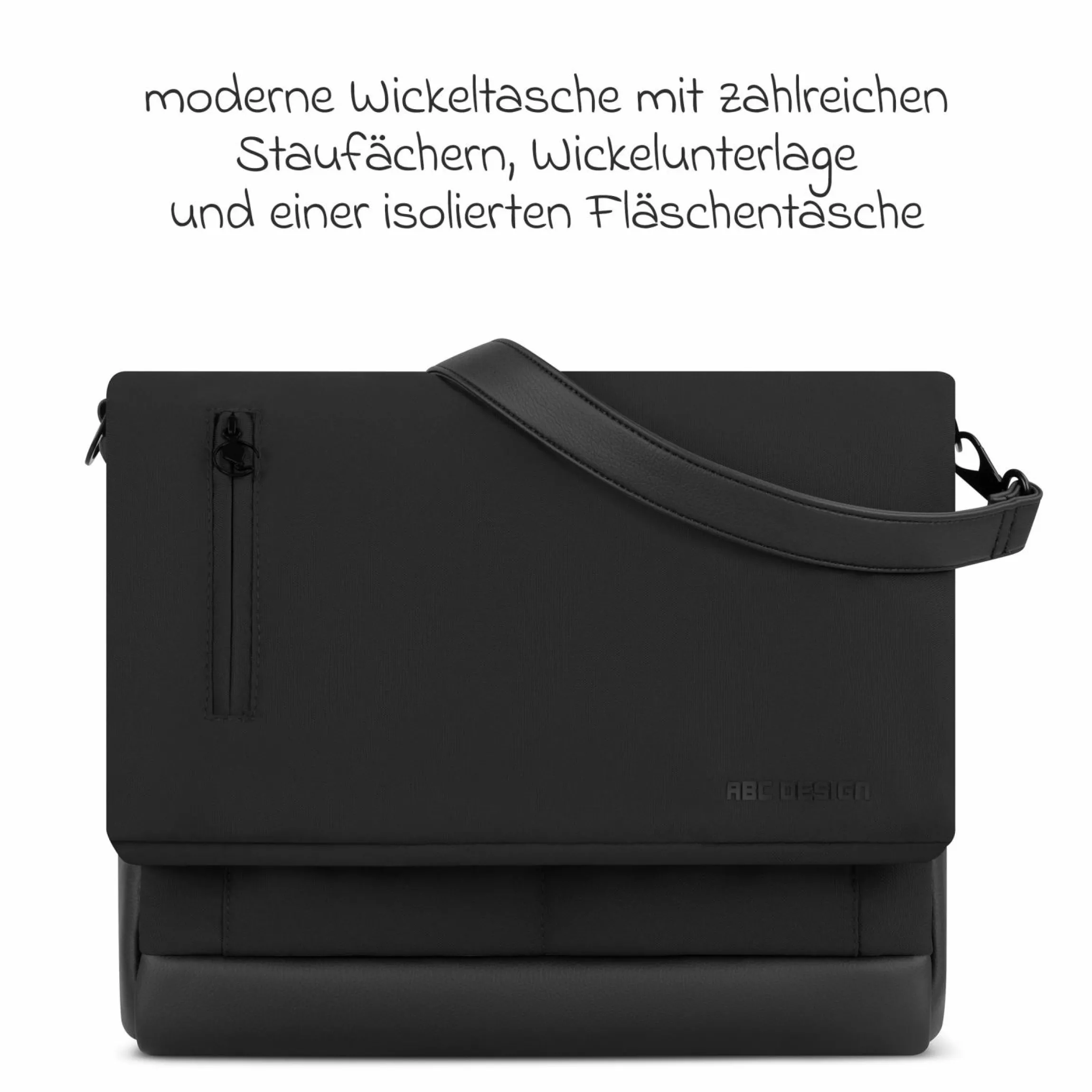 Kombi-Kinderwagen Salsa 5 Run - inkl. Babywanne, Sportsitz, Wickeltasche, Regenschutz, Becherhalter & Sonnenschirm - Pure - Coal