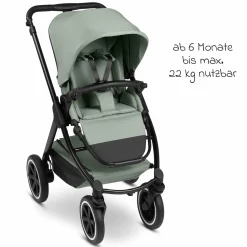 Kombi-Kinderwagen Samba 2 inkl. Babywanne & Sportsitz mit XXL-Zubehörpaket - Pine - Kollektion 2025