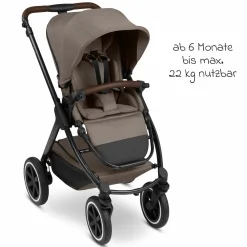 Kombi-Kinderwagen Samba 2 inkl. Babywanne & Sportsitz mit XXL-Zubehörpaket - Pure - Nature - Kollektion 2025