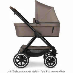 Kombi-Kinderwagen Samba 2 inkl. Babywanne & Sportsitz mit XXL-Zubehörpaket - Pure - Nature - Kollektion 2025