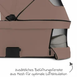 Kombi-Kinderwagen Samba 2 inkl. Babywanne & Sportsitz mit XXL-Zubehörpaket - Dark Beige