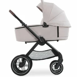 Kombi-Kinderwagen Walk N Care Set inkl. Babywanne, Sportsitz, Beindecke und Getränkehalter (bis 22kg belastbar) - Beige