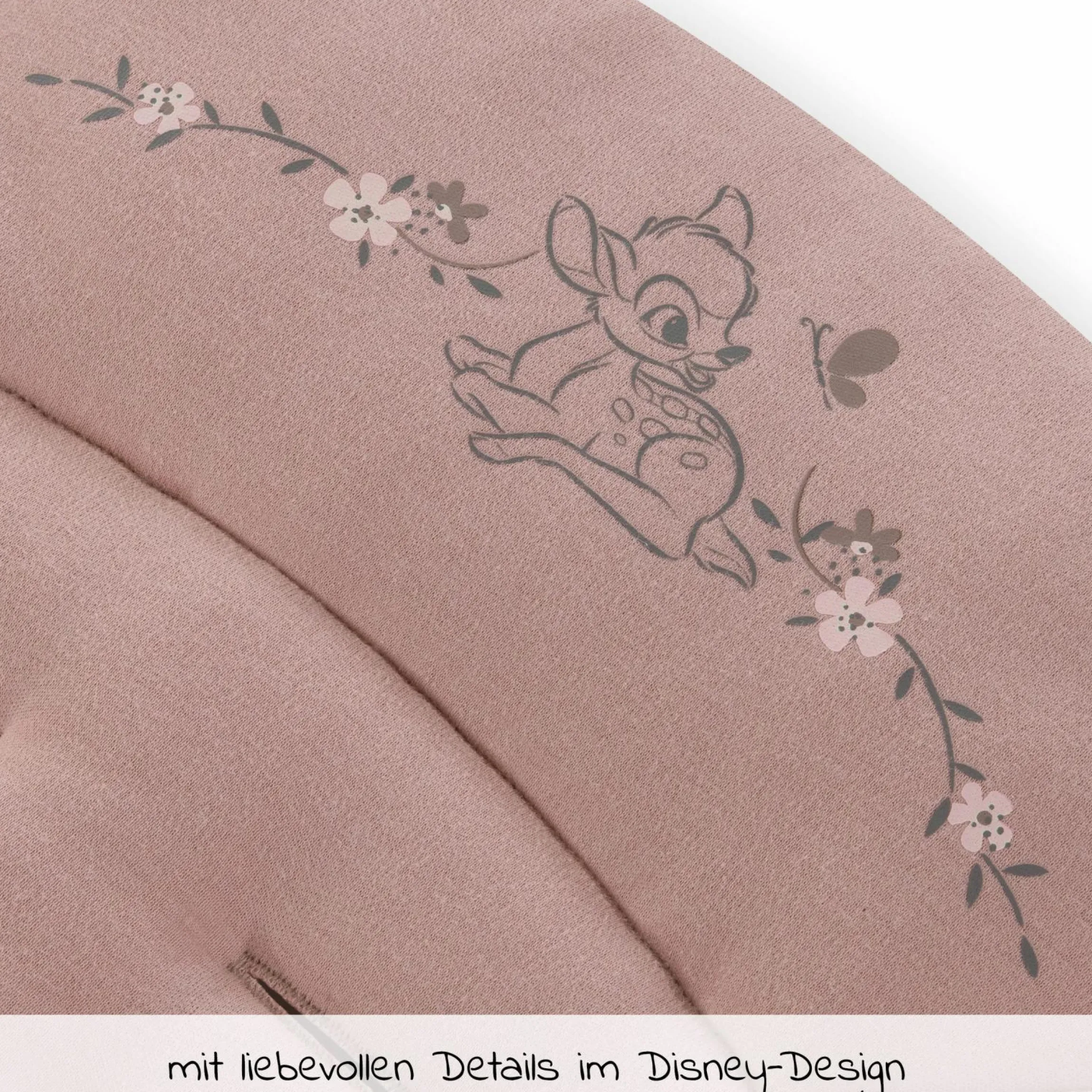 Komfort Sitzauflage für Buggy und Kinderwagen - Disney - Bambi Rose
