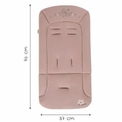 Komfort Sitzauflage für Buggy und Kinderwagen - Disney - Bambi Rose
