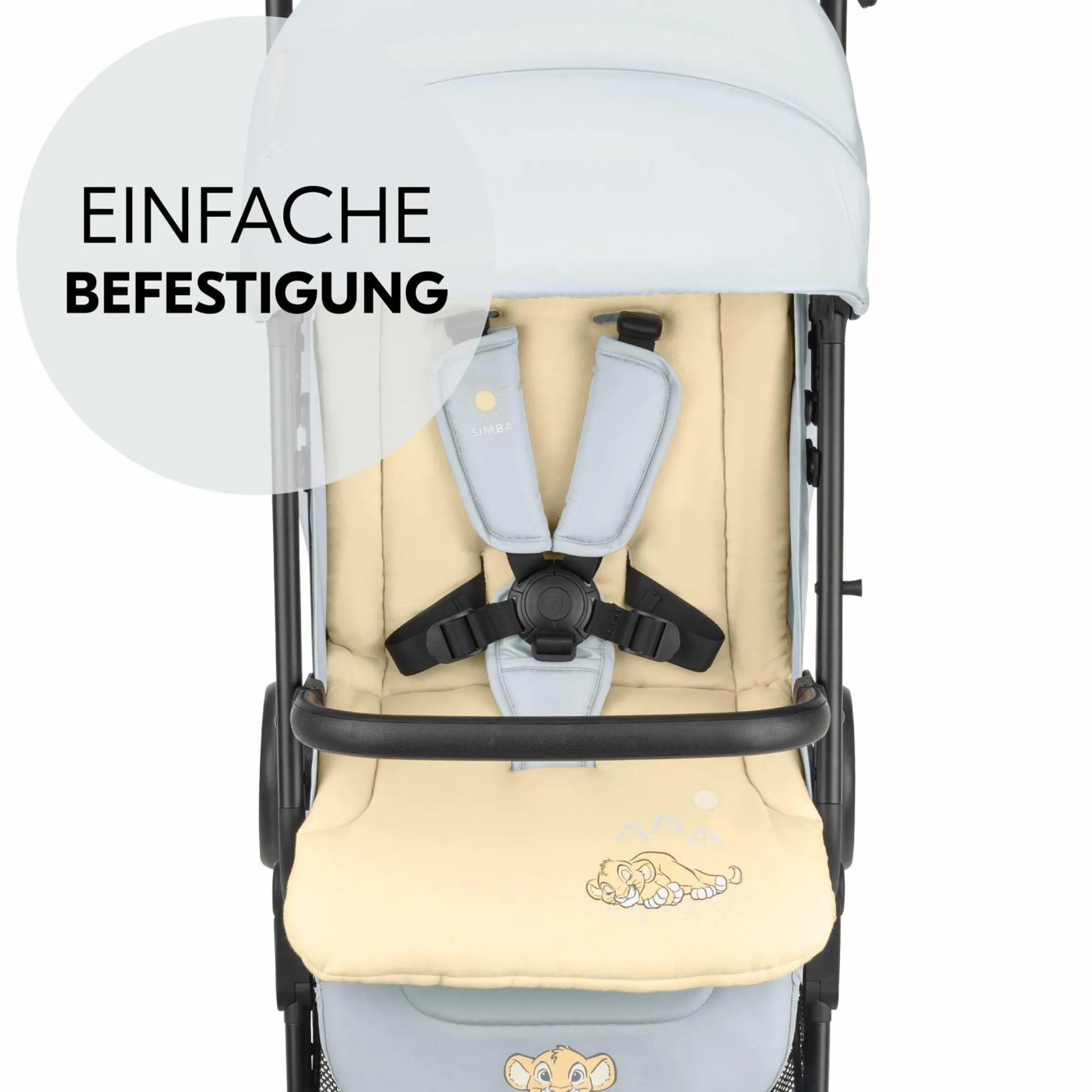 Komfort Sitzauflage für Buggy und Kinderwagen - Disney - Simba