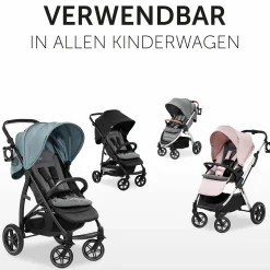 Komfort Sitzauflage für Buggy und Kinderwagen - Disney - Mickey Mouse Black