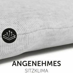 Komfort Sitzauflage für Buggy und Kinderwagen - Light Grey