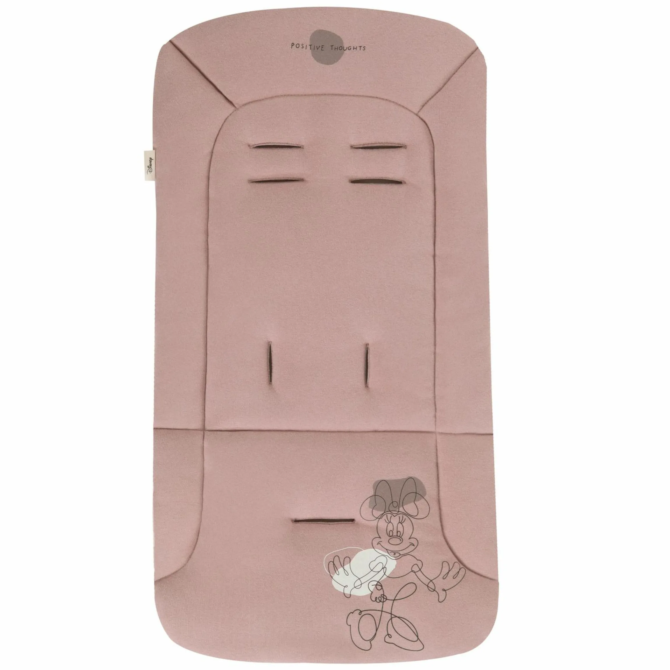 Komfort Sitzauflage für Buggy und Kinderwagen - Disney - Minnie Mouse Rose