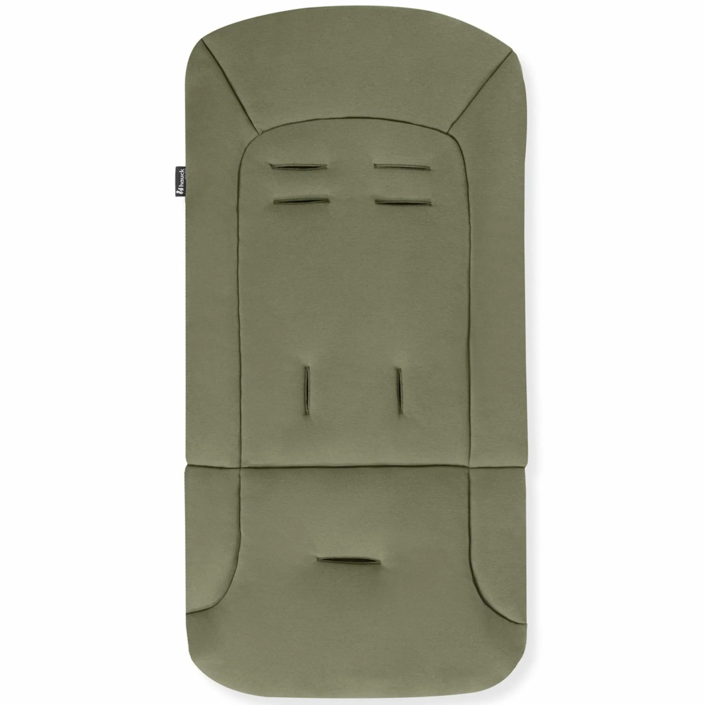 Komfort Sitzauflage für Buggy und Kinderwagen - Olive