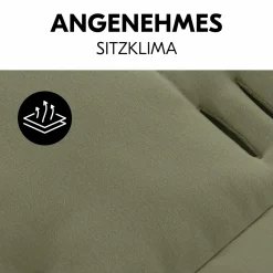 Komfort Sitzauflage für Buggy und Kinderwagen - Olive