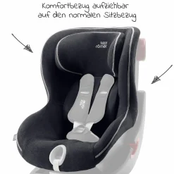 Komfortbezug für King II LS Black Series - Dark Grey