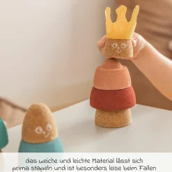 Kork-Stapelspielzeug Queen - 5 Teile