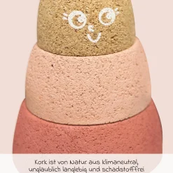 Kork-Stapelspielzeug Queen - 5 Teile