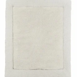Krabbeldecke / Laufgittereinlage Teddy 80 x 100 cm - Waffel - Greige
