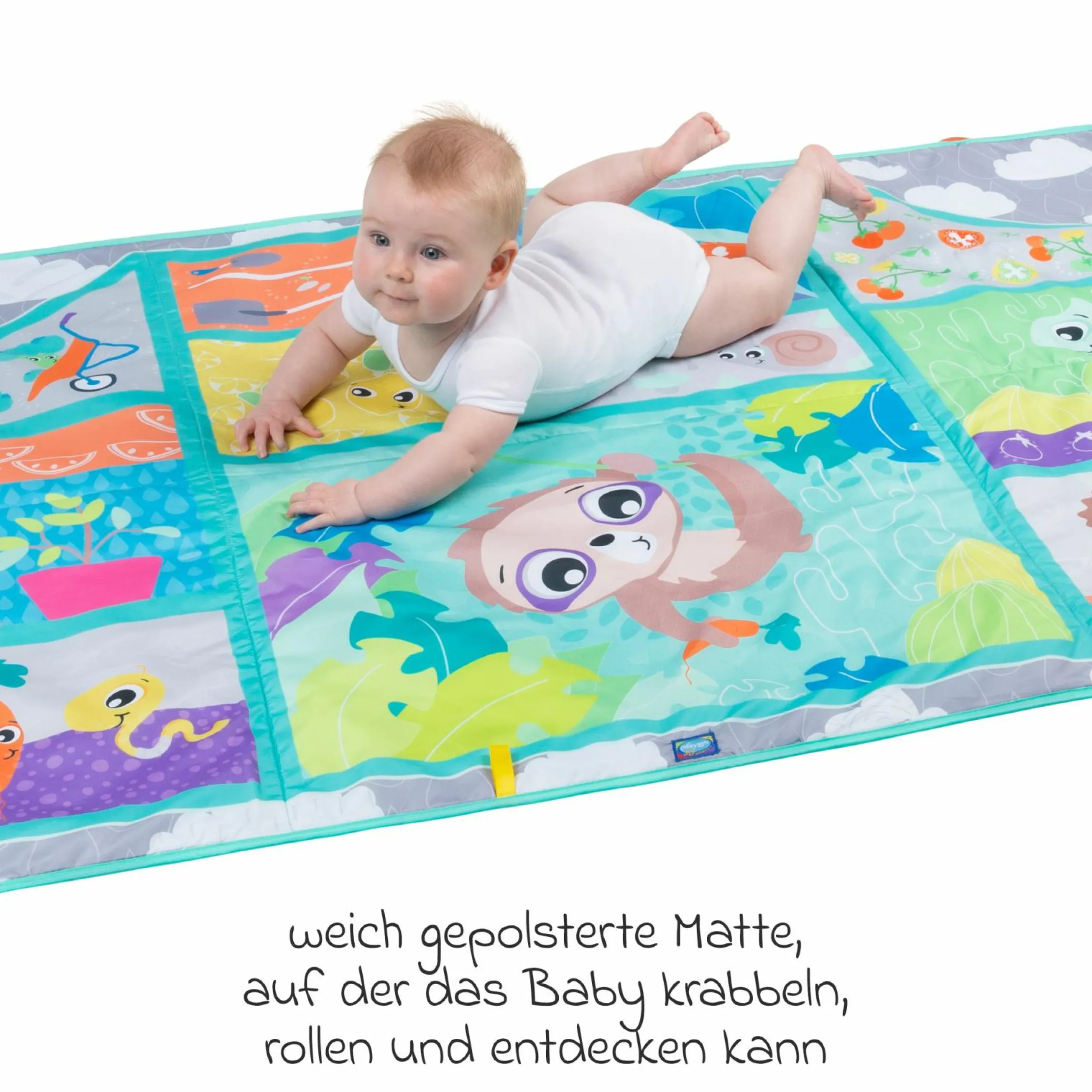 Krabbeldecke / Spielmatte zum Mitnehmen 100 x 150 cm