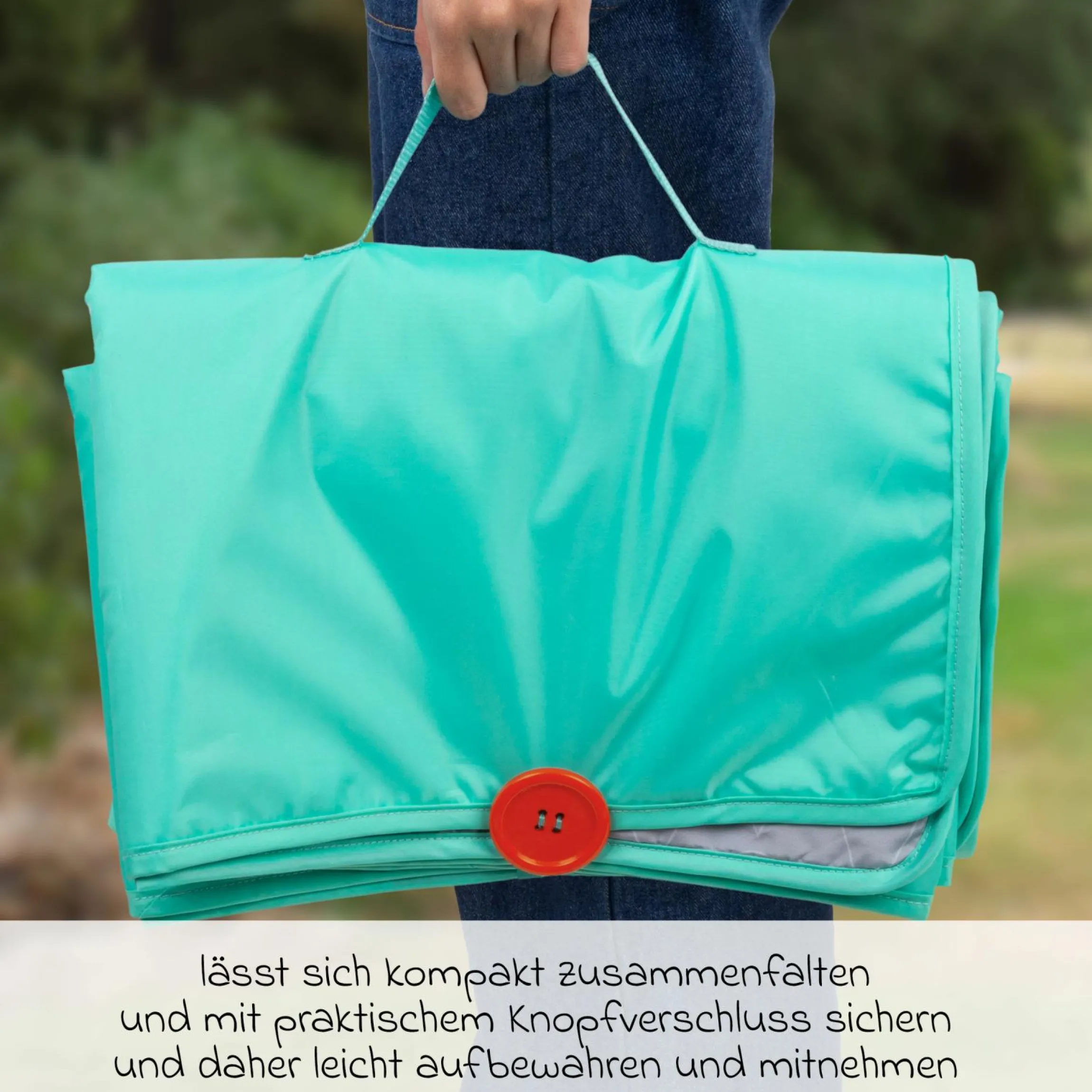 Krabbeldecke / Spielmatte zum Mitnehmen 100 x 150 cm