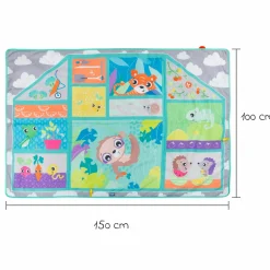 Krabbeldecke / Spielmatte zum Mitnehmen 100 x 150 cm