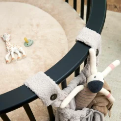 Krabbeldecke / Spielteppich / Bodenkissen Rund - Sand - Melange