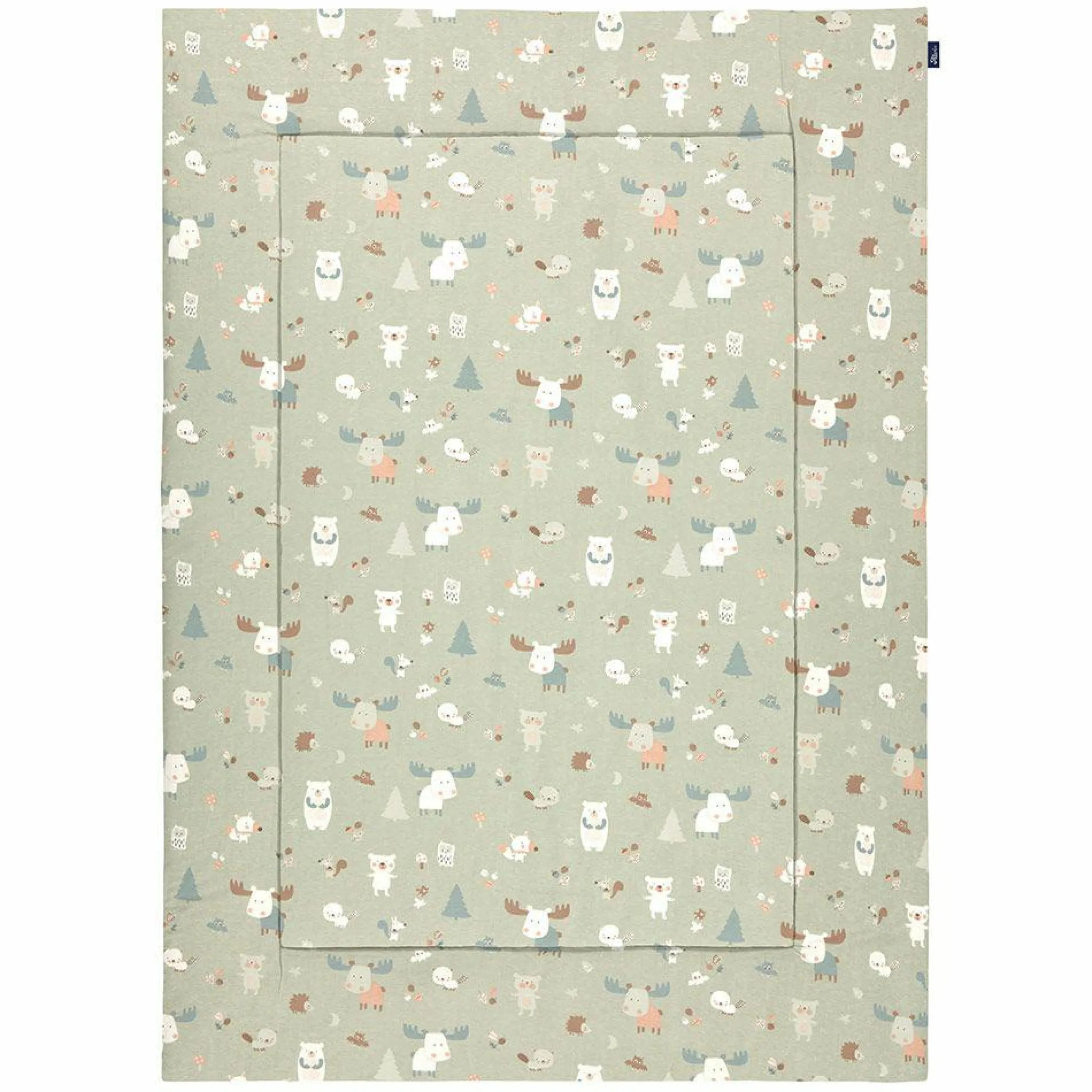 Krabbeldecke 100 x 135 cm - Baby Forest