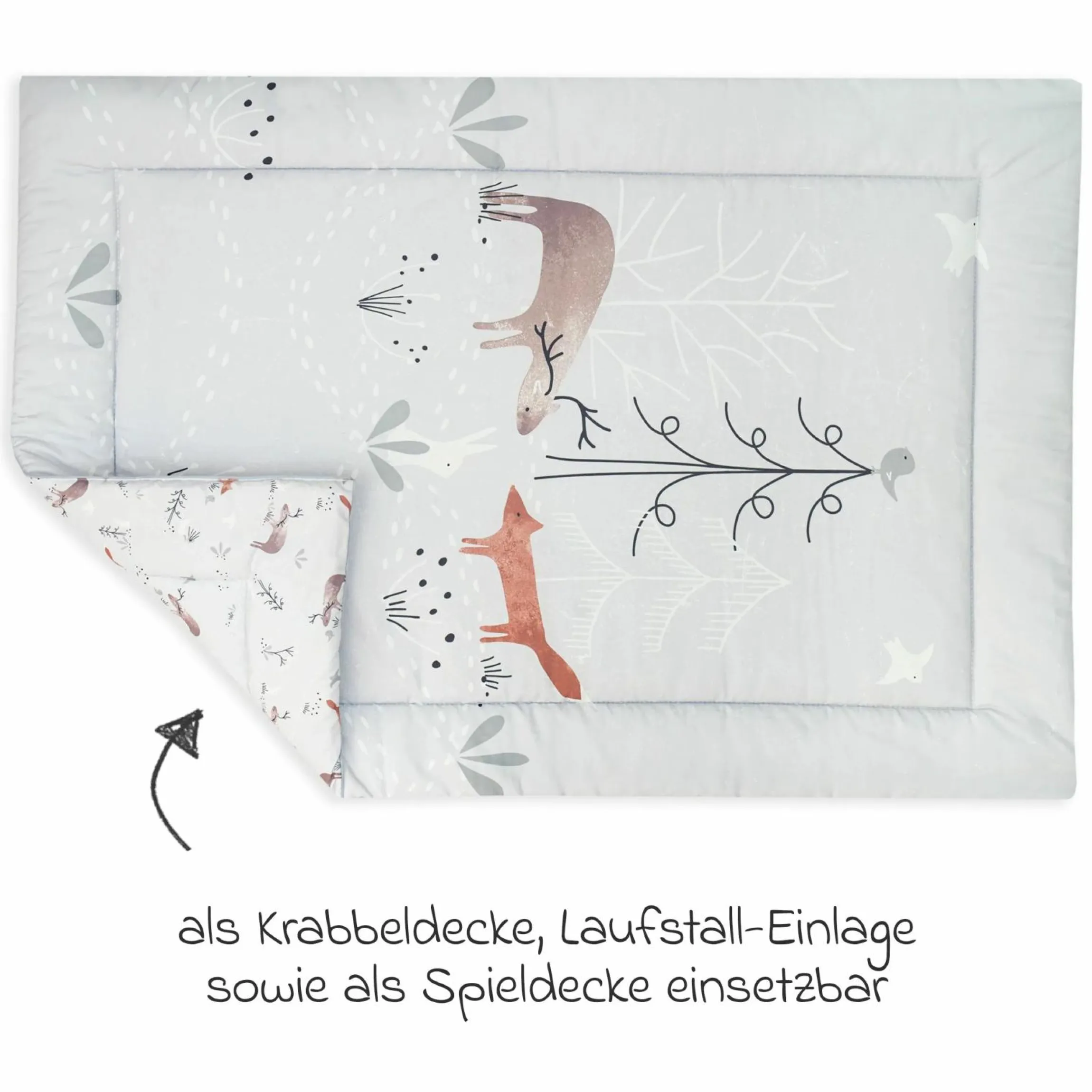 Krabbeldecke 95 x 135 cm - Woodlife