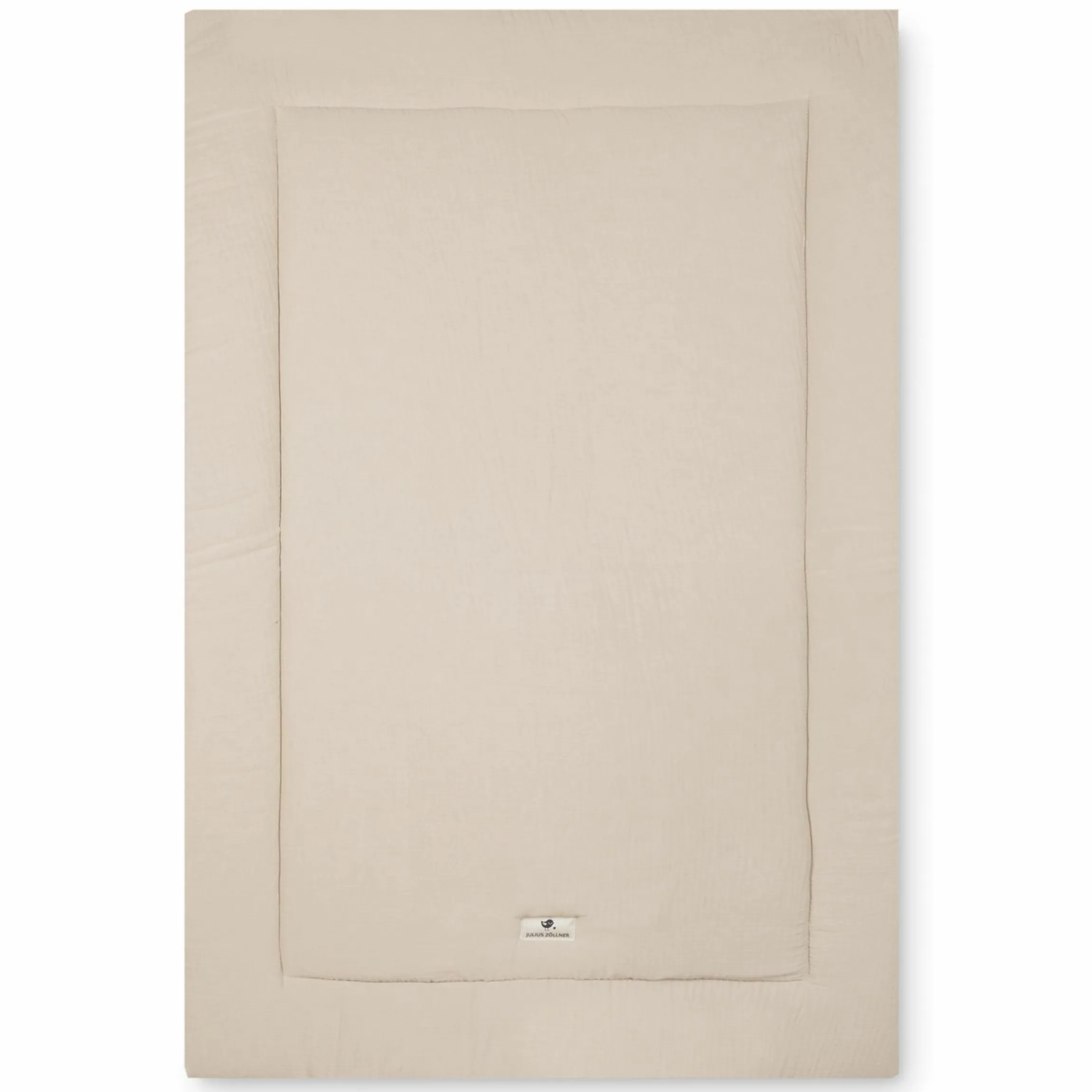 Krabbeldecke Musselin 95 x 135 cm - Sand