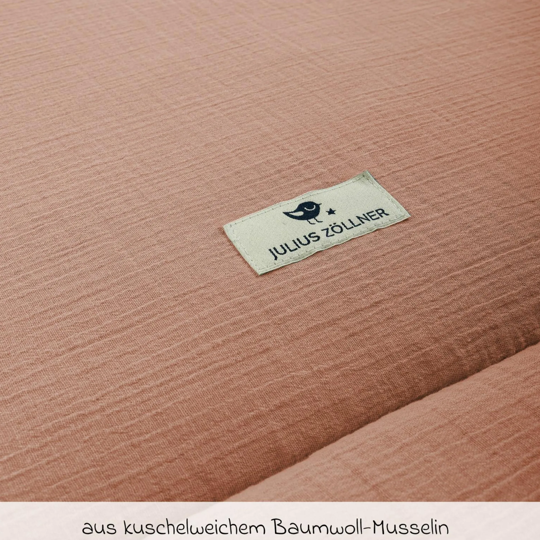 Krabbeldecke Musselin 95 x135 cm - Dune