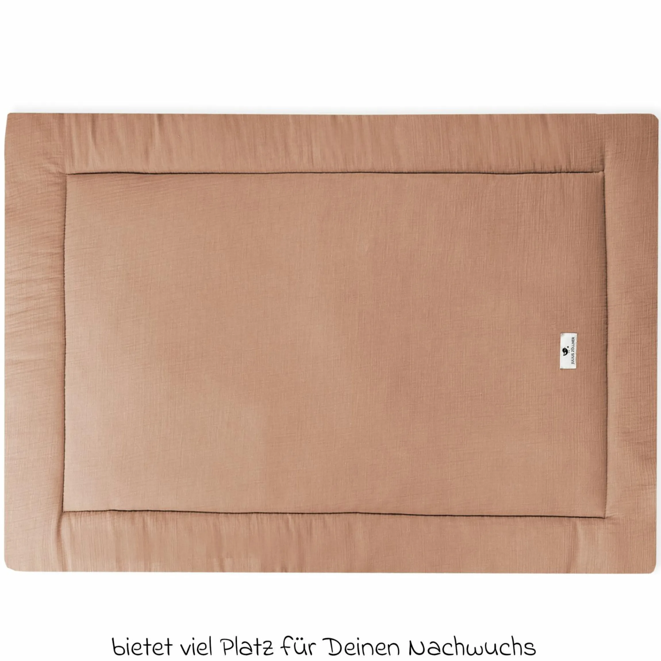 Krabbeldecke Musselin 95 x135 cm - Dune