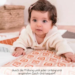 Krabbeldecke Organic 95 x 135 cm - Wild Patch