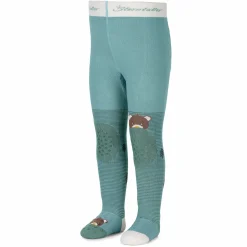 Krabbelstrumpfhose Ben - Helltürkis - Gr. 86