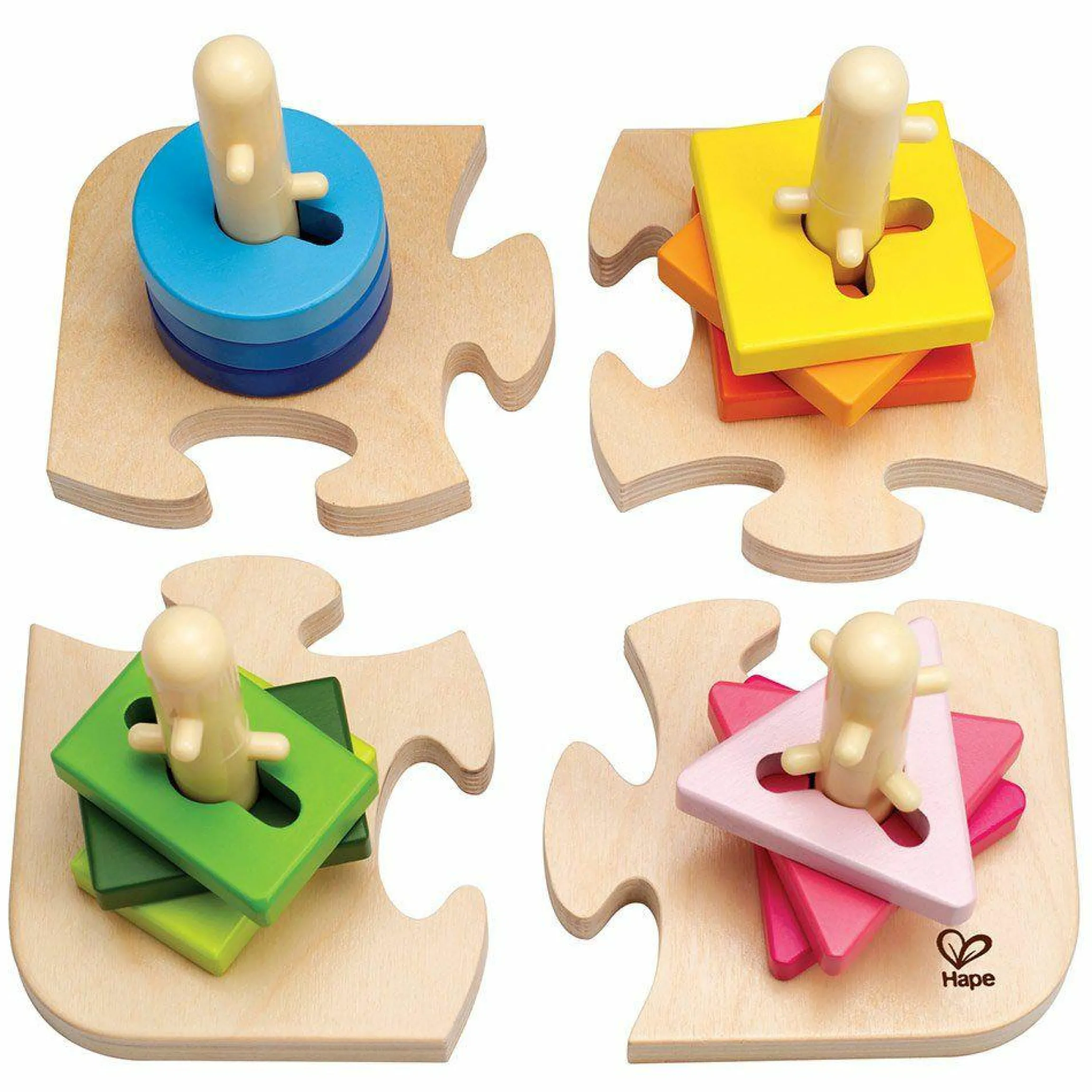 Kreatives Steckpuzzle 16 Teile