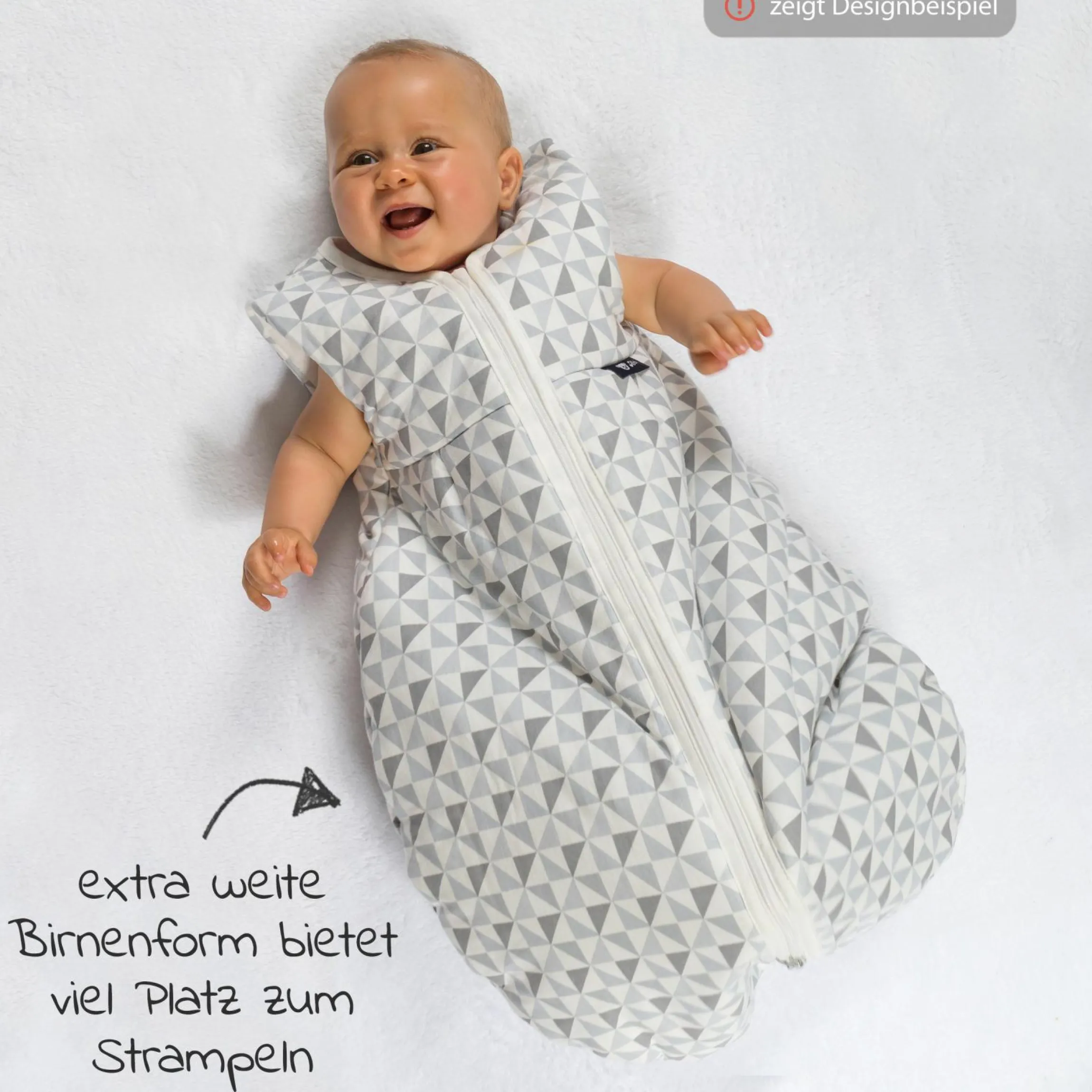 Kugelschlafsack Mäxchen Thermo - Baby Forest - Gr. 80 cm