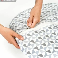 Kugelschlafsack Mäxchen Thermo mit Arm - Aqua Dot - Gr. 90 cm