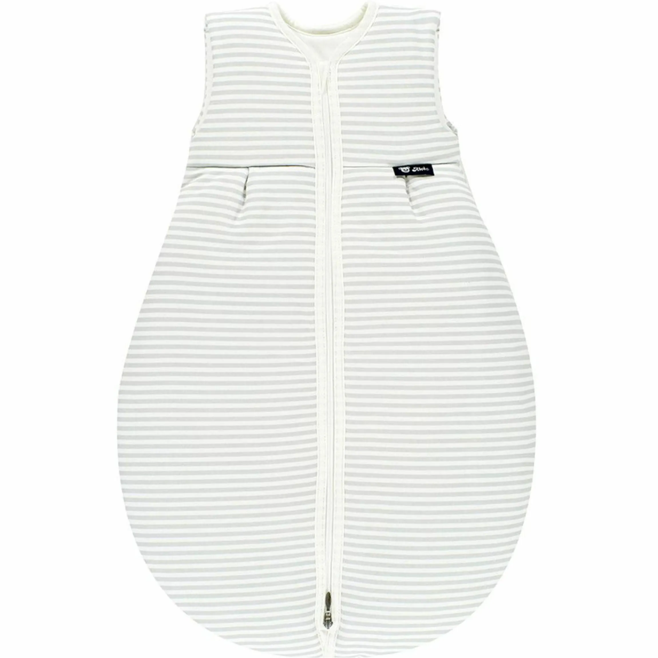 Kugelschlafsack Mäxchen Thermo - Stripes Grey - Gr. 100 cm