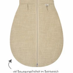 Kugelschlafsack Mäxchen Thermo - Slub Muslin - Gr. 90 cm