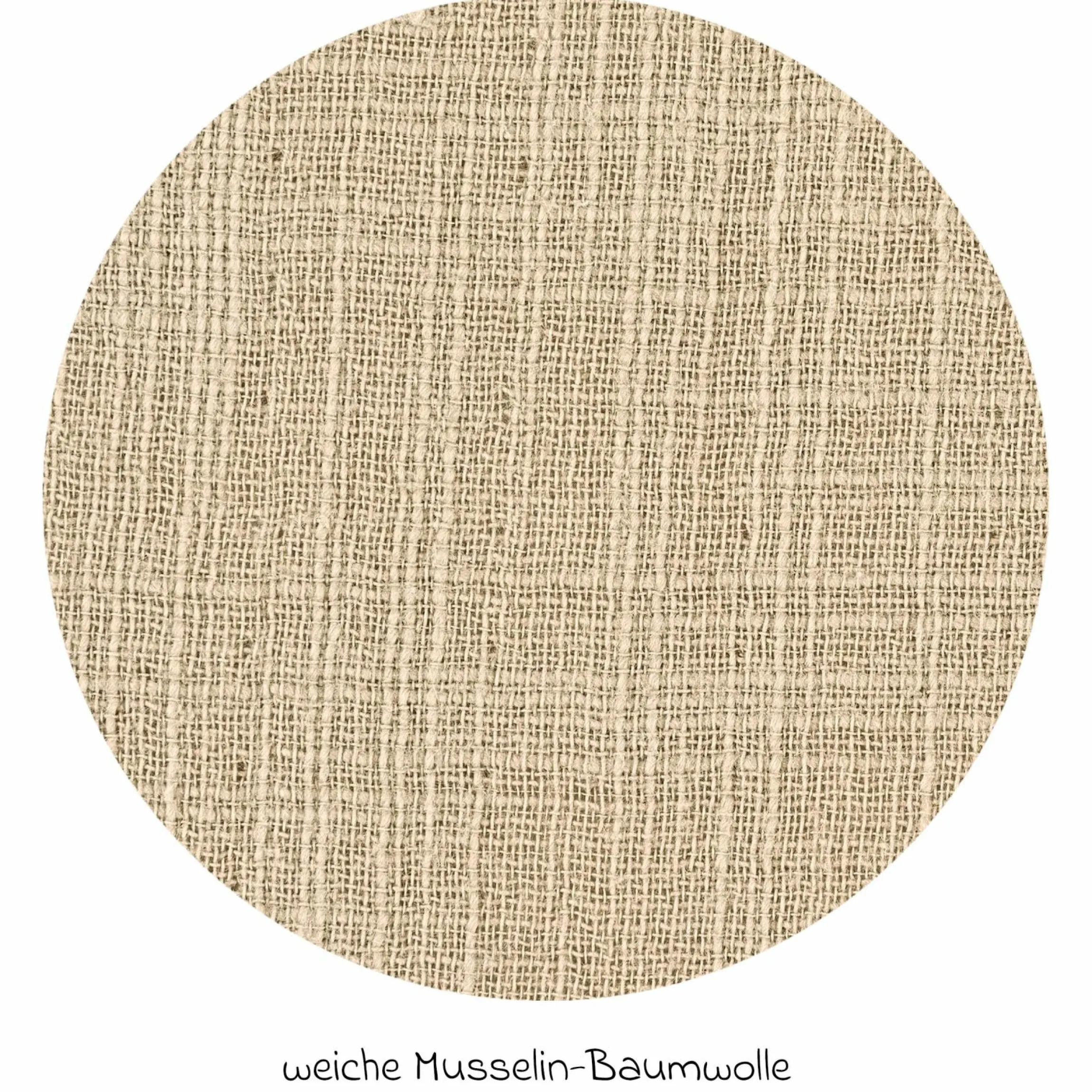Kugelschlafsack Mäxchen Thermo - Slub Muslin - Gr. 90 cm