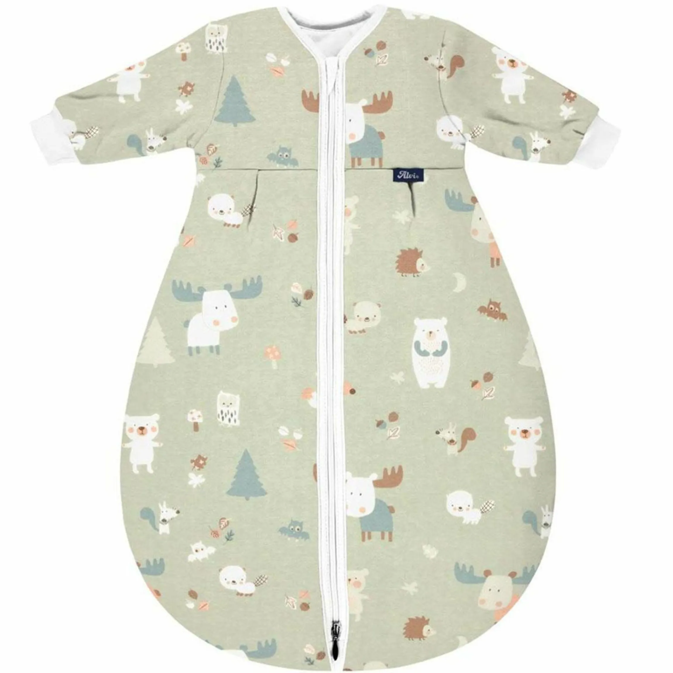 Kugelschlafsack Mäxchen Thermo mit Arm - Baby Forest - Gr. 70 cm
