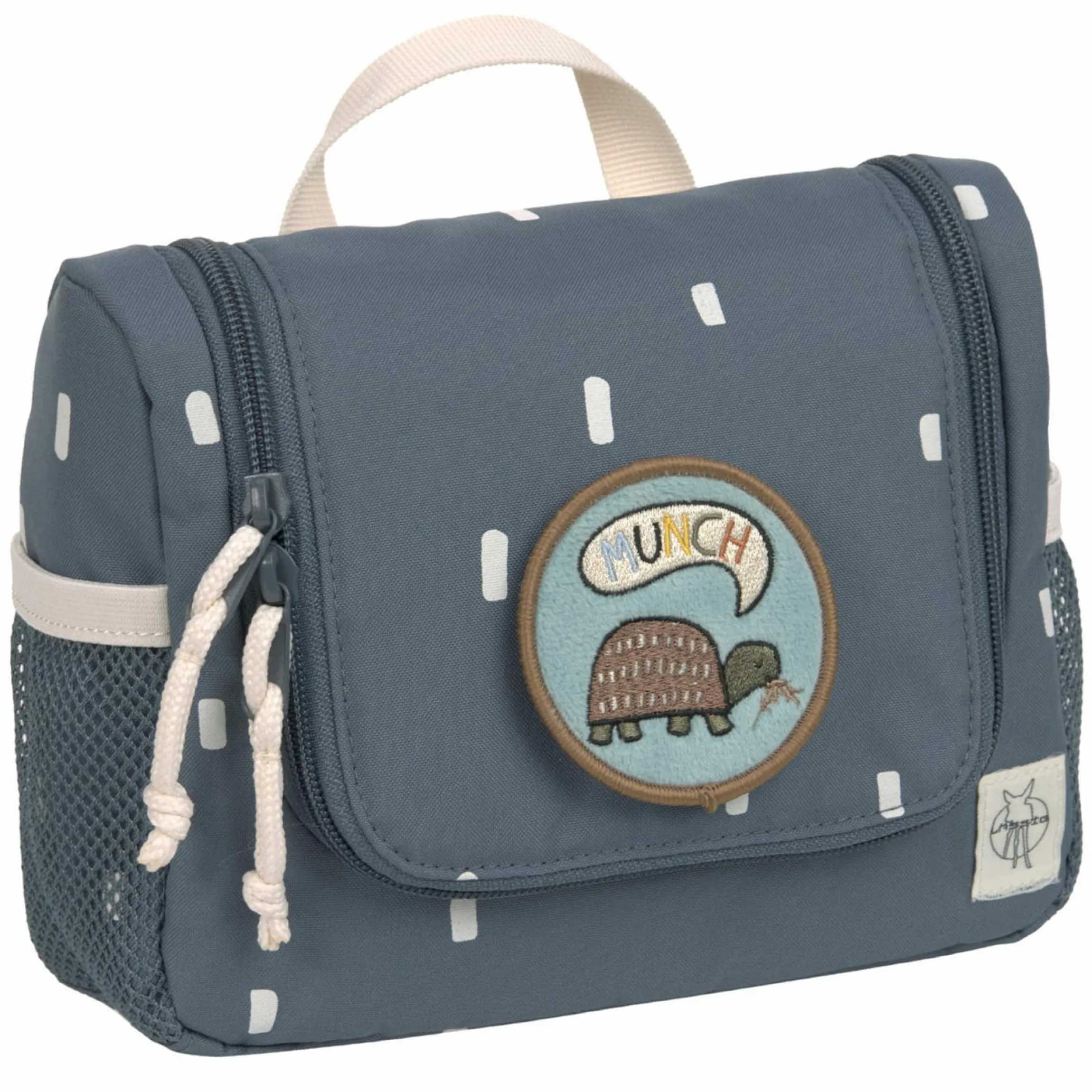 Kulturtasche Mini Washbag - Happy Prints - Midnight Blue