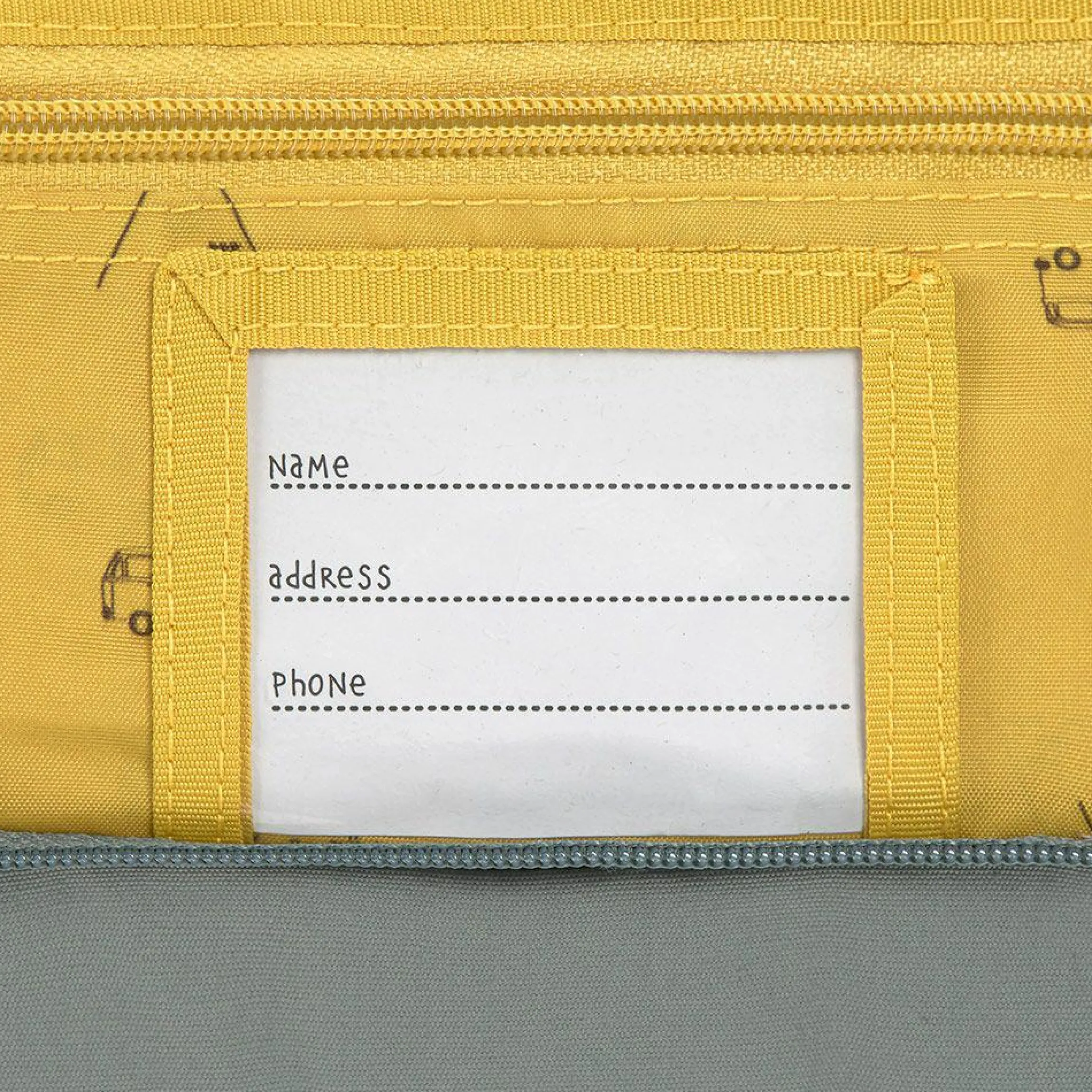 Kulturtasche Mini Washbag - Adventure Bus