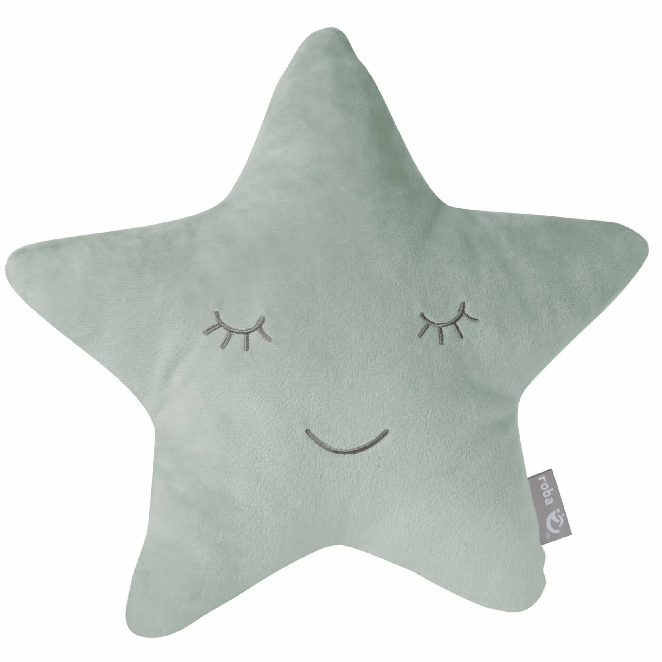 Kuschel- und Dekorkissen Stern - Roba Styl - Frosty Green