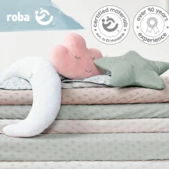 Kuschel- und Dekorkissen Stern - Roba Styl - Frosty Green