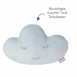 Kuschel- und Dekorkissen Wolke - Roba Styl - Hellblau Sky