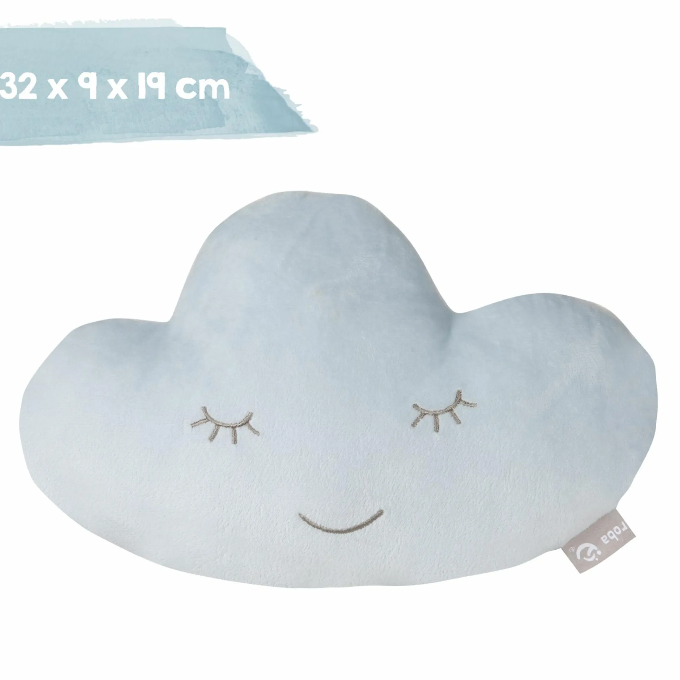 Kuschel- und Dekorkissen Wolke - Roba Styl - Hellblau Sky