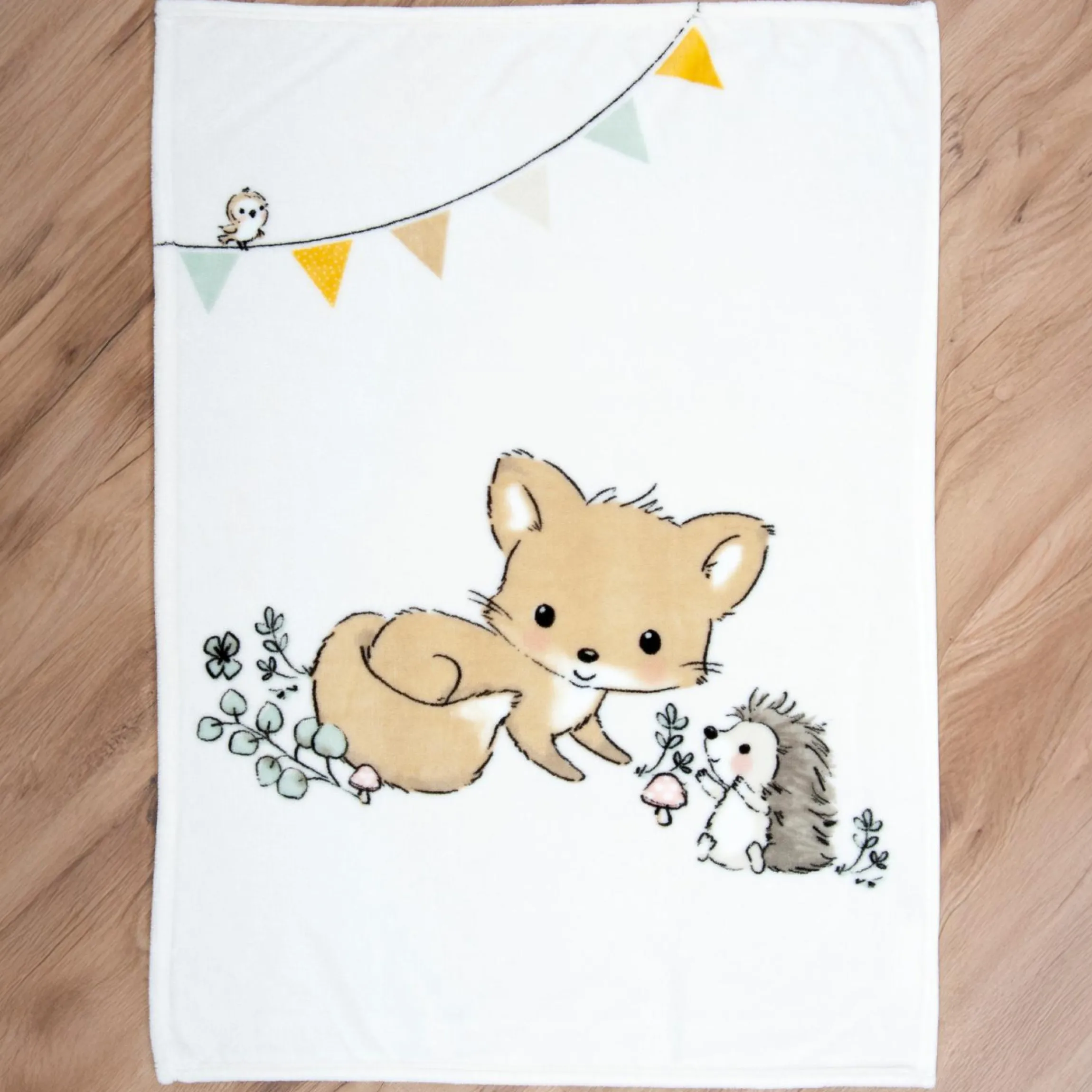 Kuscheldecke - 75 x 100 cm - Waldfreunde