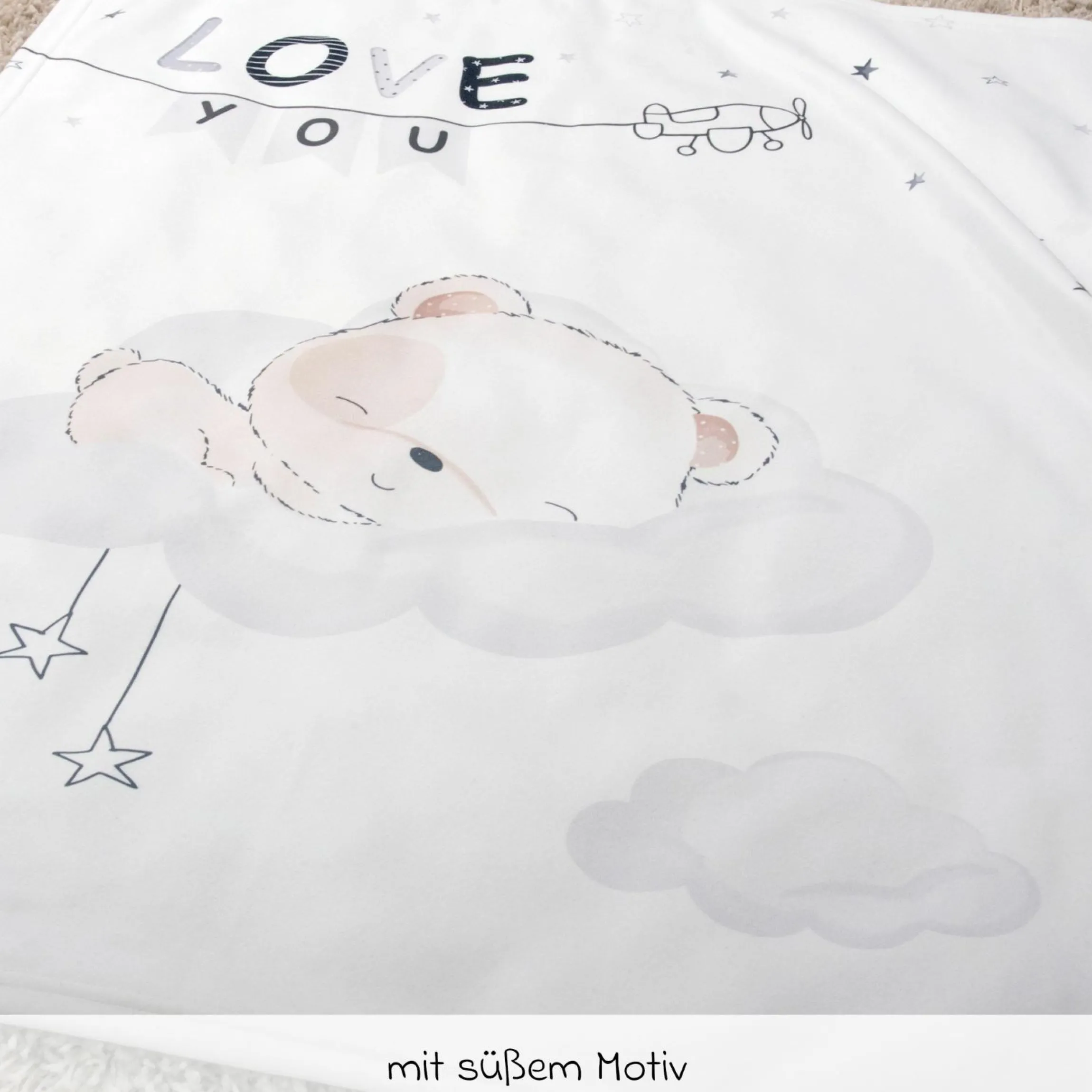 Kuscheldecke 75 x 100 cm - Good Night