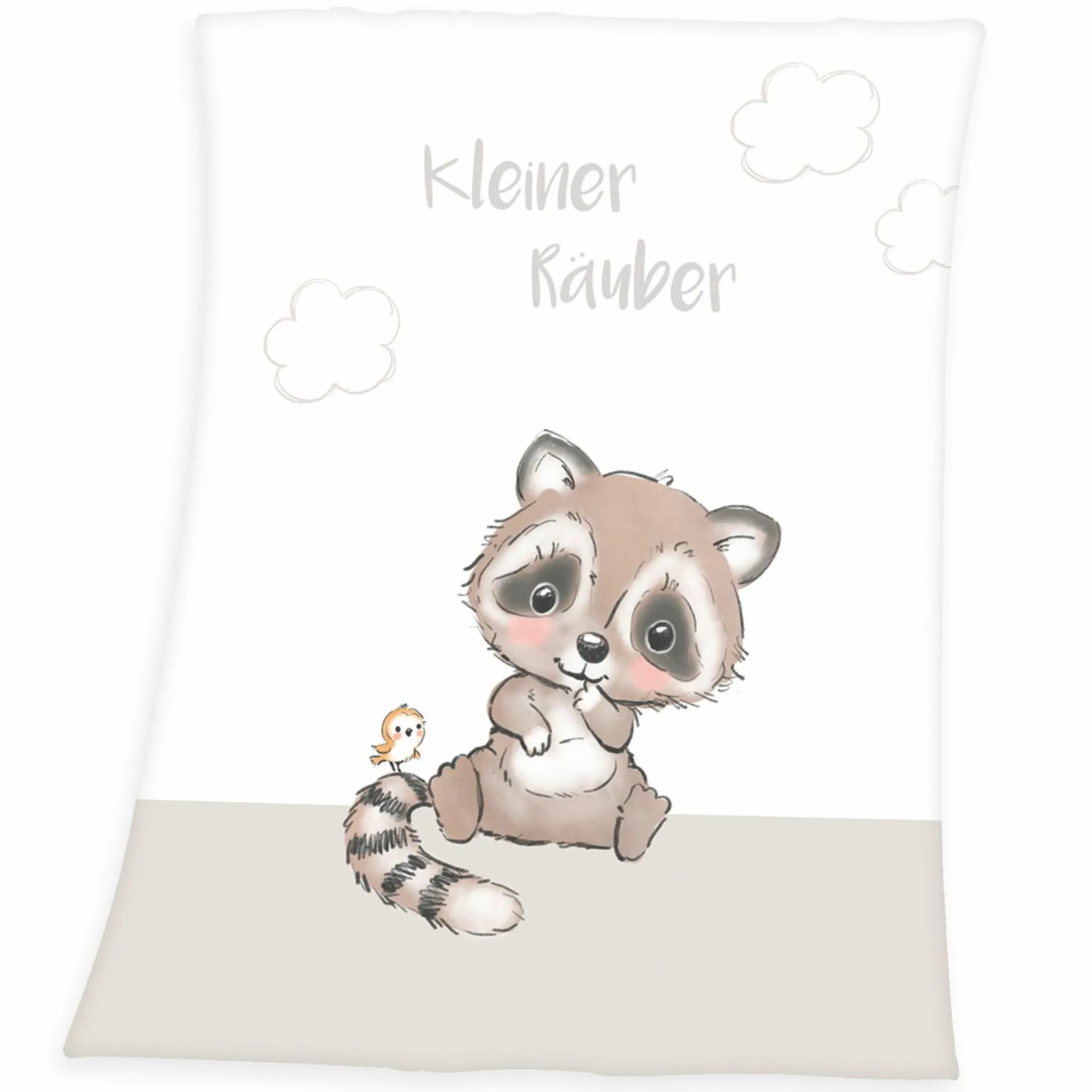 Kuscheldecke 75 x 100 cm - Kleiner Räuber