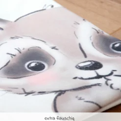 Kuscheldecke 75 x 100 cm - Kleiner Räuber