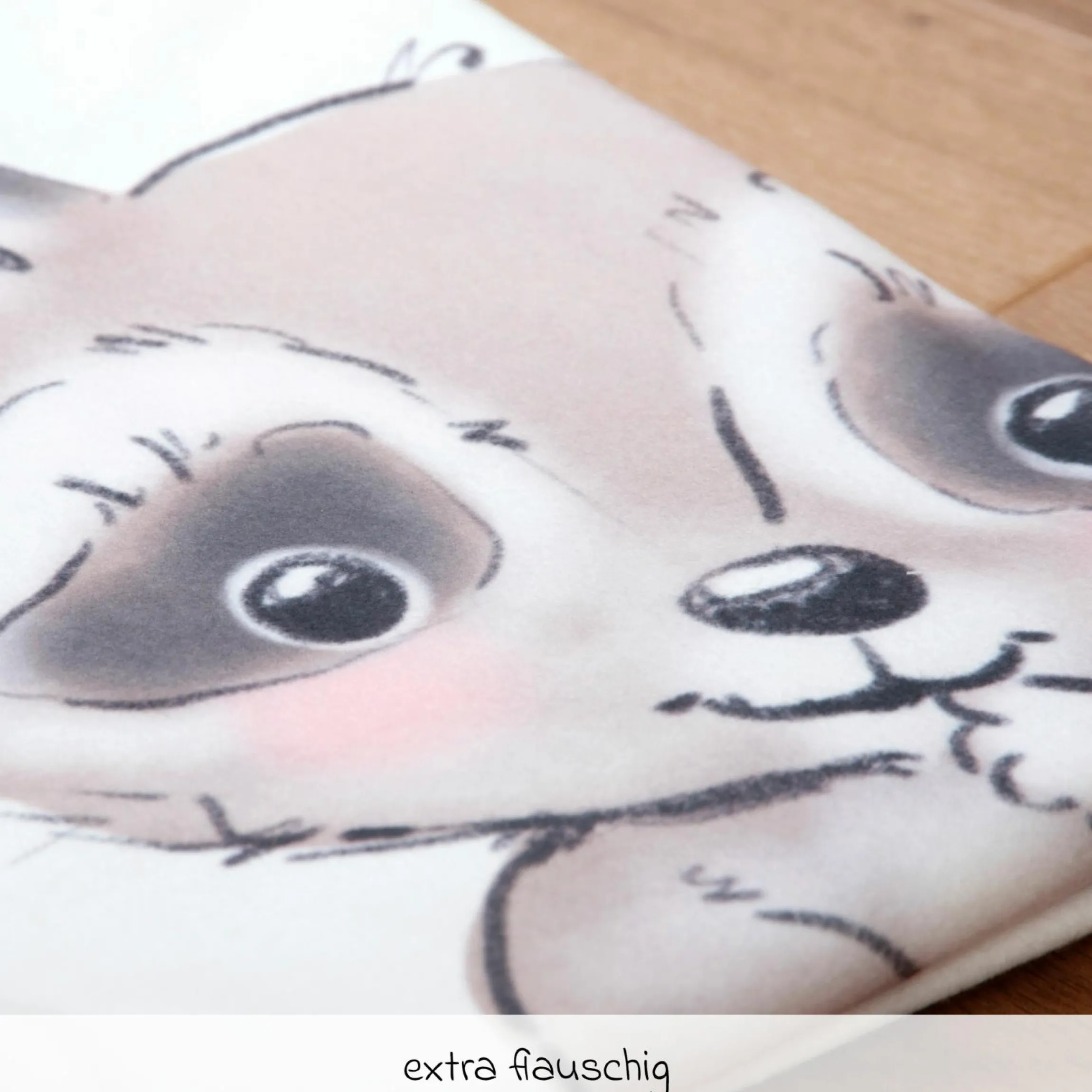 Kuscheldecke 75 x 100 cm - Kleiner Räuber